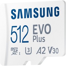 Samsung Evo Plus Microsd Hafıza Kartı 512 GB
