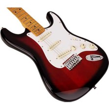 SX Stratocaster Elektro Gitar (2-Tone Sunburst)