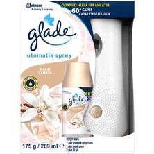 Glade Oda Kokusu, Otomatik Sprey Cihaz ve Yedek, Ipeksi Vanilya, 269 ml