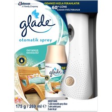 Glade Oda Kokusu, Otomatik Sprey Cihaz ve Yedek, Okyanus Sessizliği, 269 ml