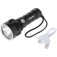 Elaccent F Fityle LED Çalışma Işık Yüksek Güç Feneri Yüksek Lümenler-Boyut USB Şarj Edilebilir - P70 P70 Yok Batarya (Yurt Dışından)