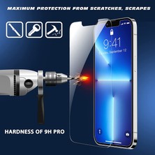 Case 4U Apple iPhone 13 Pro Max Tamperli Kırılmaz Cam Ekran Koruyucu