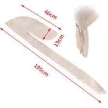 Elaccent F Fityle Erkek Kadife Bandana Şapka Bej (Yurt Dışından)