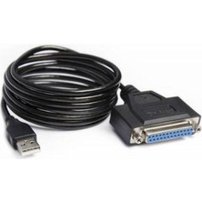 Platoon 3 Metre USB 25 Pin Dişi Kablo