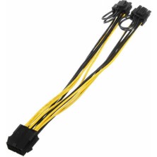 Platoon 8 Pin Power Splitter Pci-E Molex 8 Pin Çoklayıcı Kablo 8 Pin Ekran Kartı Çoğaltıcı