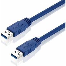 Platoon 1 Metre USB Erkek Erkek Kablo 1m USB 3.0 Erkek Erkek Kablo