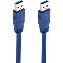 Platoon 1 Metre USB Erkek Erkek Kablo 1m USB 3.0 Erkek Erkek Kablo