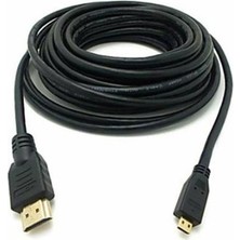 Platoon 5 Metre Micro HDMI Kablo 5m Mikro HDMI Micro Hdmı To Hdmı Telefonlara Olmaz