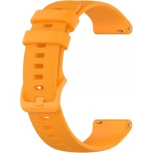 Dlrcase Nubia Red Magic Watch Kordon Benekli Kançalı Silikon Turuncu