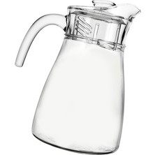 Elaccent F Fityle Kapak Sürahi ile Sürahi Su Buzlu Çay Suyu Içecek Ördek Ağız Pot 1300 ml (Yurt Dışından)