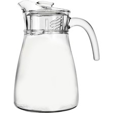 Elaccent F Fityle Kapak Sürahi ile Sürahi Su Buzlu Çay Suyu Içecek Ördek Ağız Pot 1300 ml (Yurt Dışından)