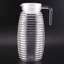 Elaccent F Fityle Kapak Sürahi Su Buzlu Çay ve Meyve Suyu Içecek Iplik Pot ile Sürahi 1300 ml (Yurt Dışından)