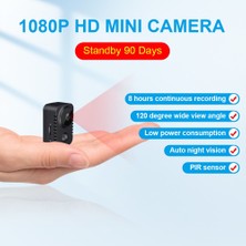 Just For U Gizli Mini Vücut Kamerası - Siyah (Yurt Dışından)