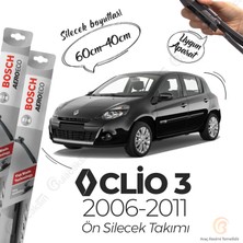 Renault Clio 3 Muz Silecek Takımı (2006-2011) Bosch Aeroeco