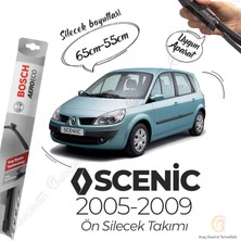 Renault Scenic Muz Silecek Takımı (2005-2009) Bosch Aeroeco