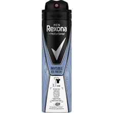 Rexona  Anti-Perspirant Sprey Deodorant Erkek  Invisible Ice Fresh Ter Kokusuna Karşı  150 ML