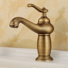 Elaccent F Fityle Klasik Avrupa Tarzı Vintage Karıştırma Taps Havzası Musluk Ev Otel Dekorasyon Için -, Bronz Tarif Edildiği Gibi (Yurt Dışından)