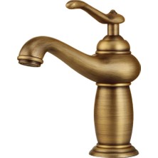 Elaccent F Fityle Klasik Avrupa Tarzı Vintage Karıştırma Taps Havzası Musluk Ev Otel Dekorasyon Için -, Bronz Tarif Edildiği Gibi (Yurt Dışından)