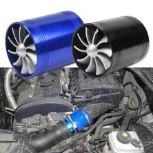 Strade Store Turbo Şarj Hava Turbonator Supercharger Gaz Yakıt Koruyucu 2.5-2.9 Inç Siyah (Yurt Dışından)