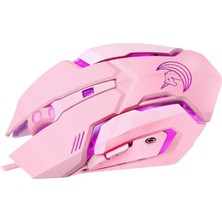 Homyl Renkli LED Optik USB Kablolu Gaming Mouse Oyun Fareleri Dizüstü Pc Gamer Için (Yurt Dışından)