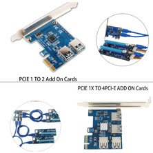 Homyl Pcı-E 1 Ila 4 Pcı-Express Pcı E 16X Yuvaları Yükseltici Kart Çarpan Kartı (Yurt Dışından)