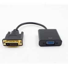 Homyl Dvı-D 24 + 1pin Erkek VGA 15PIN Kablo Adaptörü Converter Kablosu Pc Için