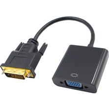 Homyl Dvı-D 24 + 1pin Erkek VGA 15PIN Kablo Adaptörü Converter Kablosu Pc Için