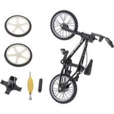 Elaccent F Fityle 1x Mini Bmx Bisiklet Oyuncaklar Parmak Bisiklet Diecast Model Çorap Dolguları Siyah (Yurt Dışından)