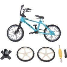 Elaccent F Fityle Minyatür Bmx Parmak Bisiklet Çocuk Oyuncakları Masası Dekor Parmak Oyuncak Yaratıcı Mavi Açık Mavi (Yurt Dışından)