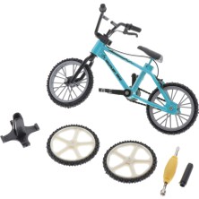 Elaccent F Fityle Minyatür Bmx Parmak Bisiklet Çocuk Oyuncakları Masası Dekor Parmak Oyuncak Yaratıcı Mavi Açık Mavi (Yurt Dışından)