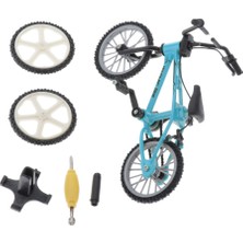 Elaccent F Fityle Minyatür Bmx Parmak Bisiklet Çocuk Oyuncakları Masası Dekor Parmak Oyuncak Yaratıcı Mavi Açık Mavi (Yurt Dışından)