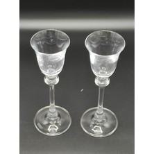 Bohemıa Crystalıte Kristal Ayaklı Likor Bardak 6 Adet 60 ml