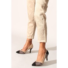 Rovigo Plus Bej Suet Kadın Günlük Ayakkabı