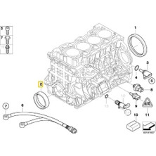 FEBI Bmw Krank Keçesi Oem No 11117511395 ve 11117547842