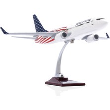 Zekupp 1:100 Boeing 737-800 Abd Tasarımlı Uçak Maketi, 1/100 Ölçek Model Uçak, Havacılık Meraklıları Için Hediye, Koleksiyoner Hediyesi