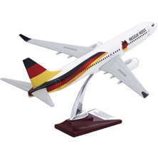 Zekupp 1:100 Boeing 737-800 Almanya Tasarımlı Uçak Maketi, 1/100 Ölçek Model Uçak, Havacılık Meraklıları Için Hediye, Koleksiyoner Hediyesi