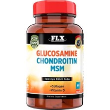 Bluewell Flx Glukozamine Chondroitin Msm Vitamin D Collagen 60 Tablet