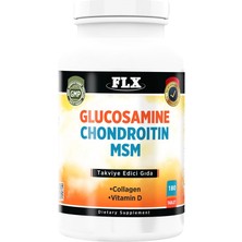 Flx Glukozamine Chondroitin Msm Vitamin D Collagen 180 Tablet