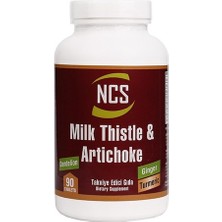 Ncs Milk Thistle Artichoke Zerdeçal Karahindiba 90 Tablet 2 Kutu