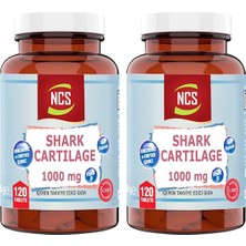 Ncs Shark Cartilage 1000 Mg 120 Tablet 2 Kutu