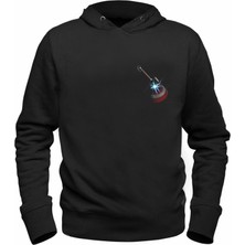 Alfa Tshirt Thor Mjolnir Baskılı Hammer Siyah Sweatshirt