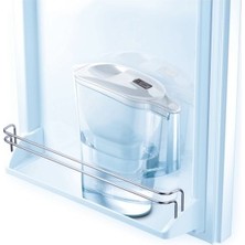 Brita Aluna Cool Yeni Nesil Buzdolabı Kapağına Sığabilen Filtreli Su Arıtmalı Beyaz Sürahi 2.4 lt.