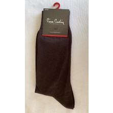 Pierre Cardin 6'lı Erkek Dikişsiz Çorap (Kahverengi)