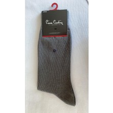 Pierre Cardin 6'lı Erkek Dikişsiz Çorap (Gri)