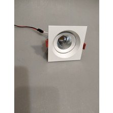 Bestar 7W Günışığı Kare Hareketli LED Spot