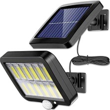 Wuzan 120LED Güneş Enerjili Duvar Lambası  (Yurt Dışından)