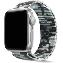 Nezih Case Apple Watch Seri 7 41MM Uyumlu Metal Kordon No4