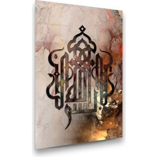Glass Art Concept Besmele Dikey Cam Tablo