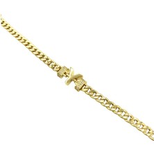 Tekin Gold Ego I Harfli Gurmet Bileklik