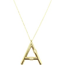 Tekin Gold Ego I Harf Kolye 2